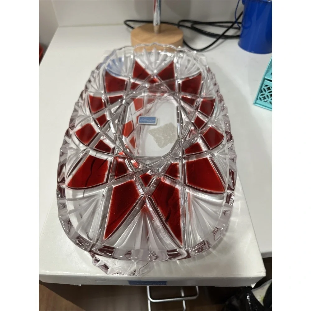 Mikasa Celebrations Roxborough Ruby Tray Platter